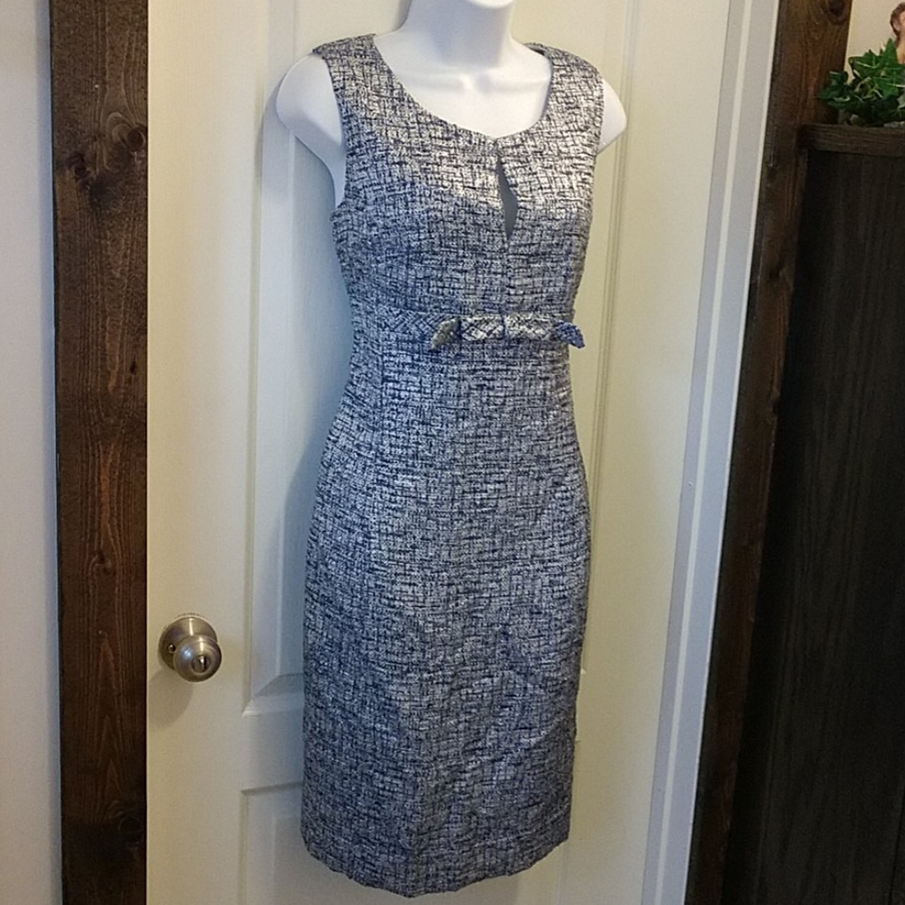Sara Campbell sheath dress.